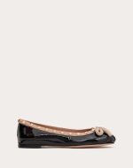 ROCKSTUD PATENT LEATHER BALLERINA - Image 6